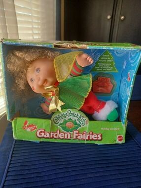 Vintage Cabbage Patch Doll Holiday 2000 Edition Garden Fairies